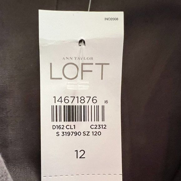 Ann Taylor LOFT Brown Velvet Jacket with Ruffle Collar - 12 - Picture 5 of 6